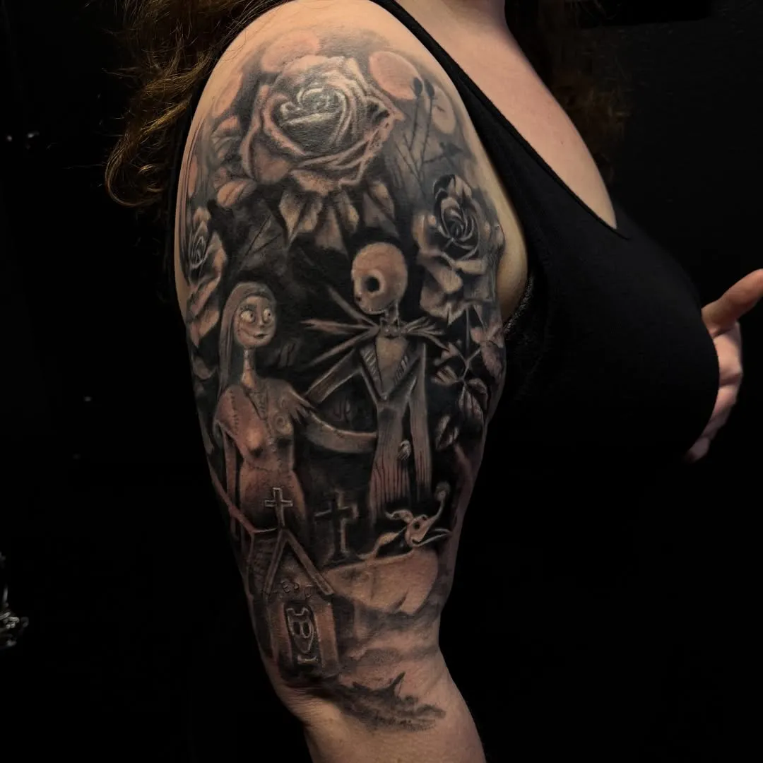 Nightmare Before Christmas tattoo